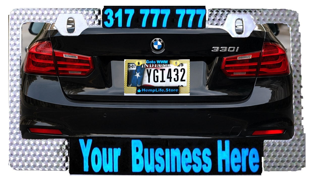 Custom License Plate Cover