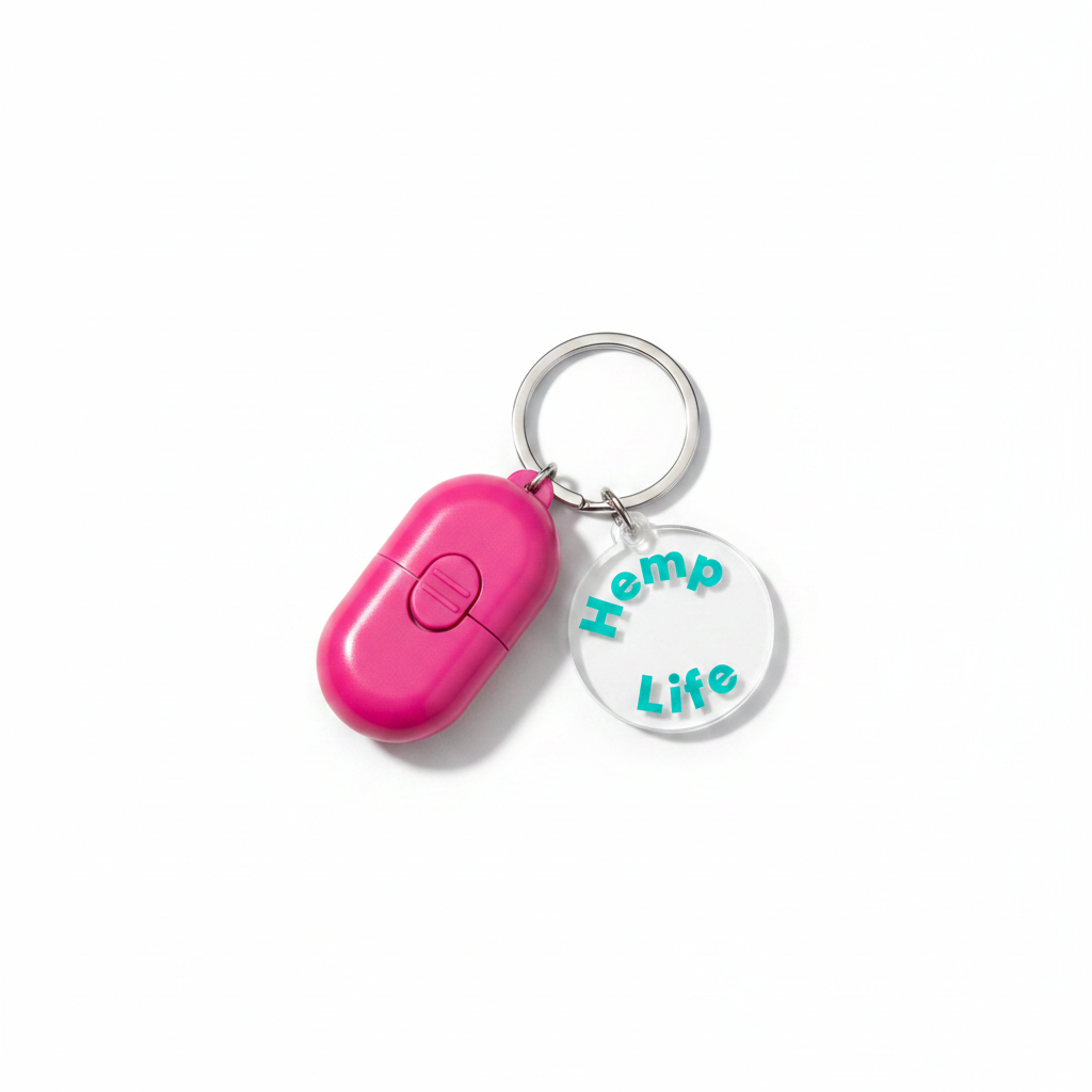 Hemp Life UV Keychain Product