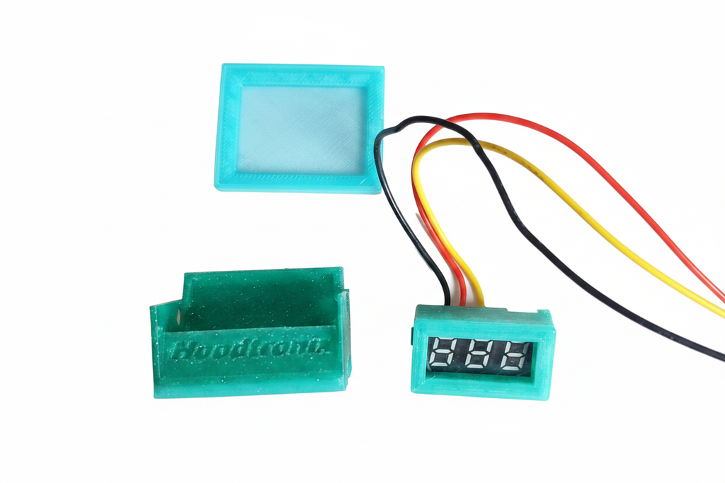 Mini Voltmeter Case Kit - White Background