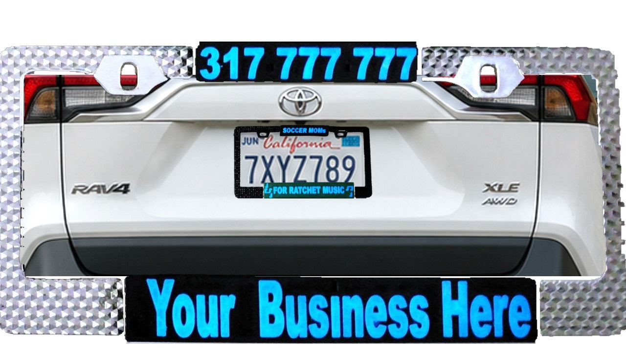 Custom License Plate Cover