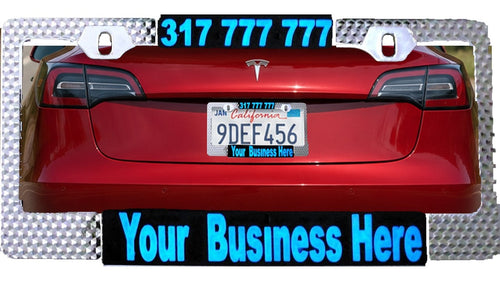 Custom License Plate Cover